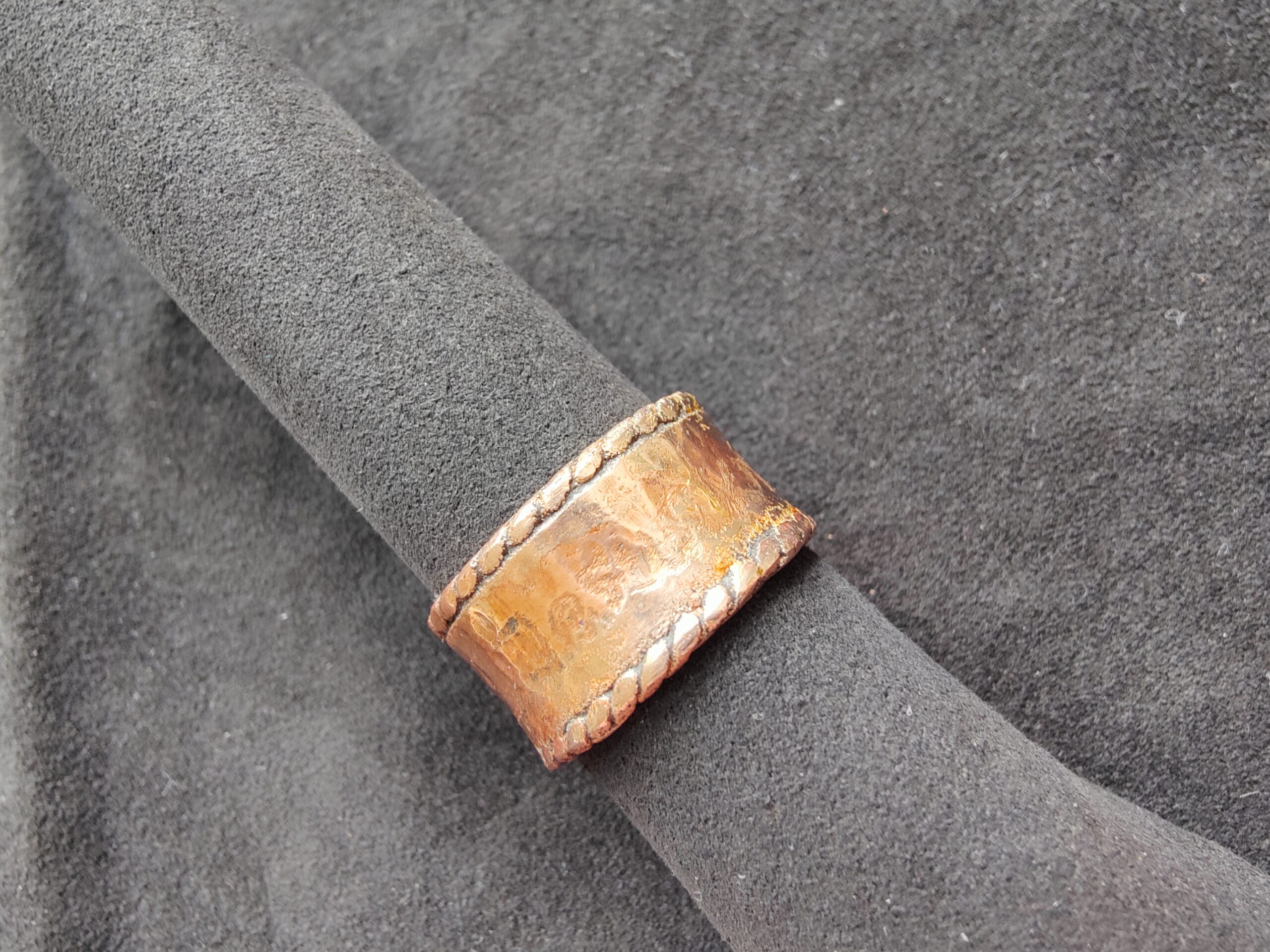 Masiv kobber ring BNJ